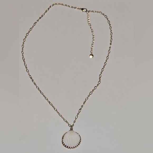 NEW Zara Gold Seashells Set of 2 Necklaces Beach Resortwear Bohemian Vacation - Picture 3 of 7